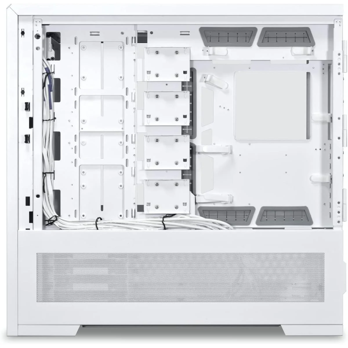 LIAN LI V3000 Plus White Full Tower Tempered Glass PC Case - Image 3