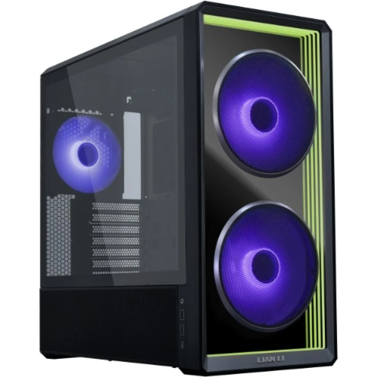 LIAN LI LANCOOL 217INFX Mesh Black ARGB ATX Mid-Tower Gaming Case with Type-C