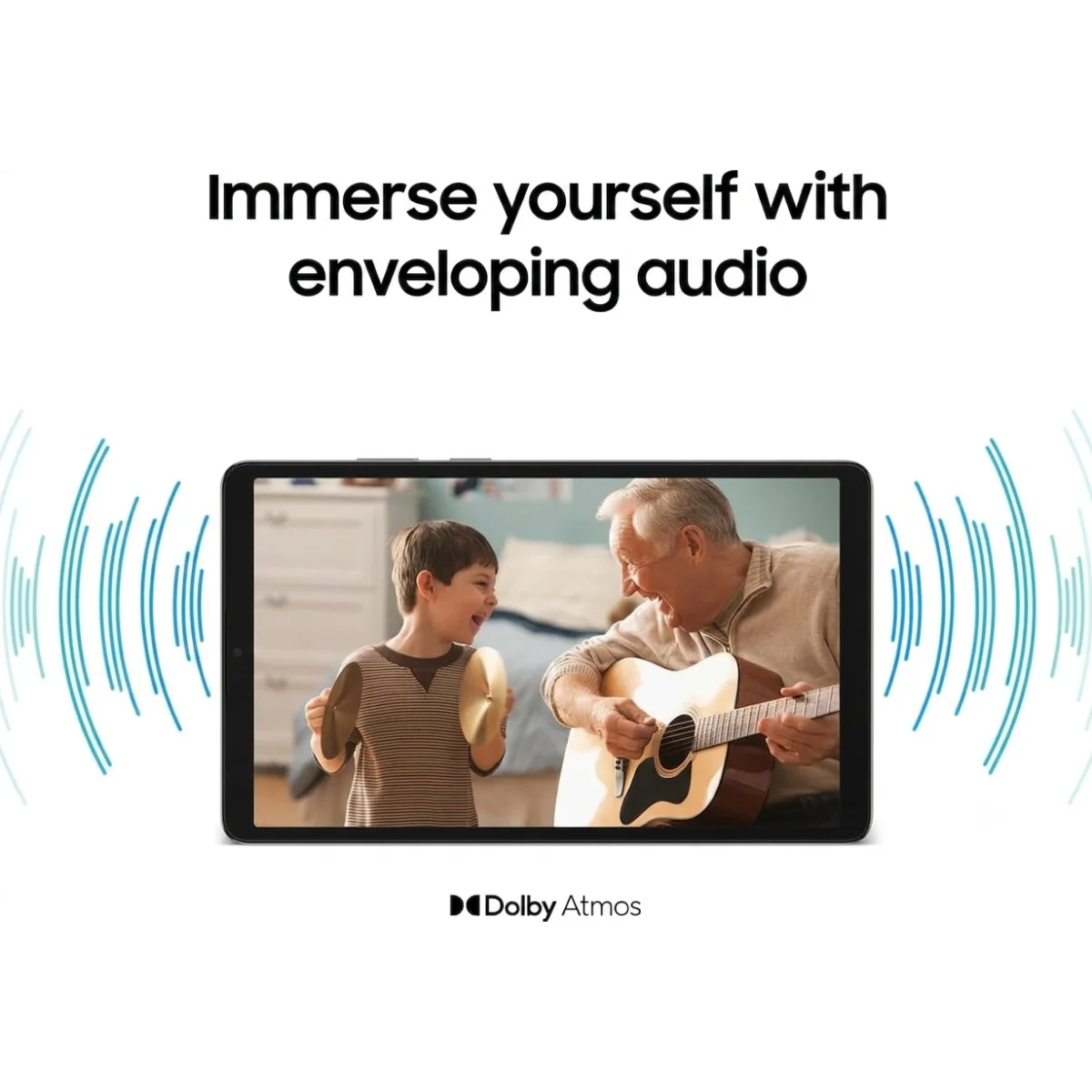 تابلت Samsung Galaxy Tab A11 واي فاي، 8.7 إنش WXGA+، معالج ثماني النواة، رام 4GB، تخزين 64GB، سماعتان Dolby Atmos، رمادي أو فضي - Image 5