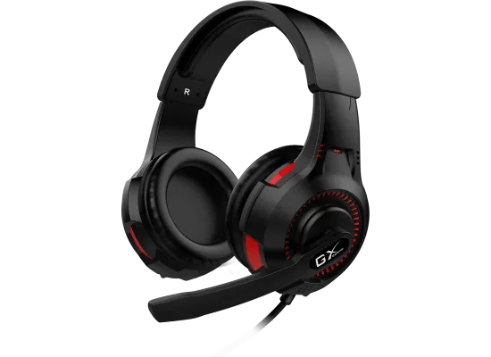سماعة ألعاب Genius GX HS-G600V مع اهتزاز ودرايفرات 40 مم واتصال 3.5 مم + USB - Thumbnail 4