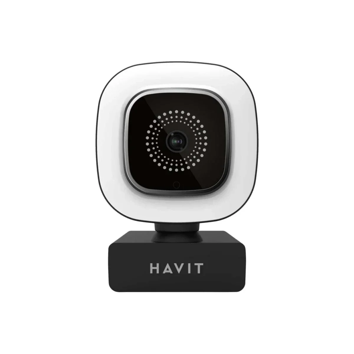 كاميرا ويب HAVIT HV-HN25G بدقة 1080P Full HD مع تركيز تلقائي وإضاءة حلقية - Thumbnail 2