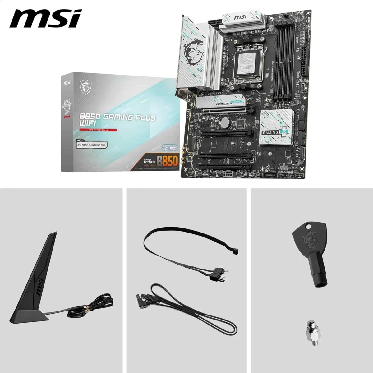 MSI B850 Gaming Plus WiFi AM5 ATX Motherboard - Image 6