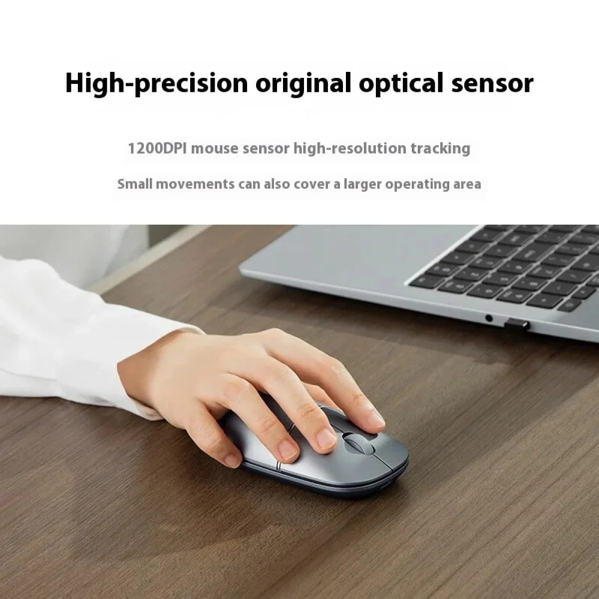 HONOR UMA-ME00 Wireless Mouse with Bluetooth Earphones, Dual Magnetic Drivers and Active Noise Reduction - Image 3