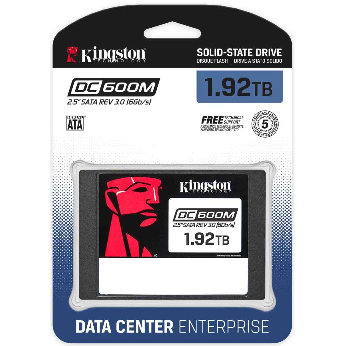 Kingston DC600M 1.92TB 2.5-Inch SATA Enterprise SSD