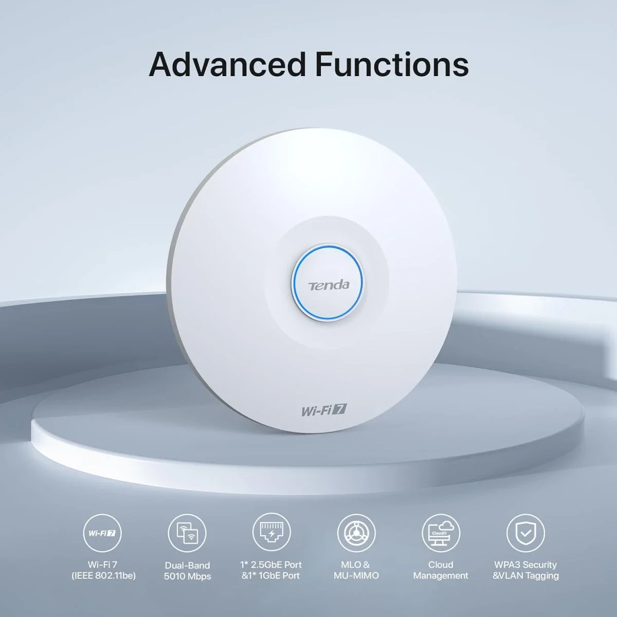 نقطة وصول سقفية Tenda i36 BE5010 ثنائية النطاق Wi-Fi 7 - Image 2
