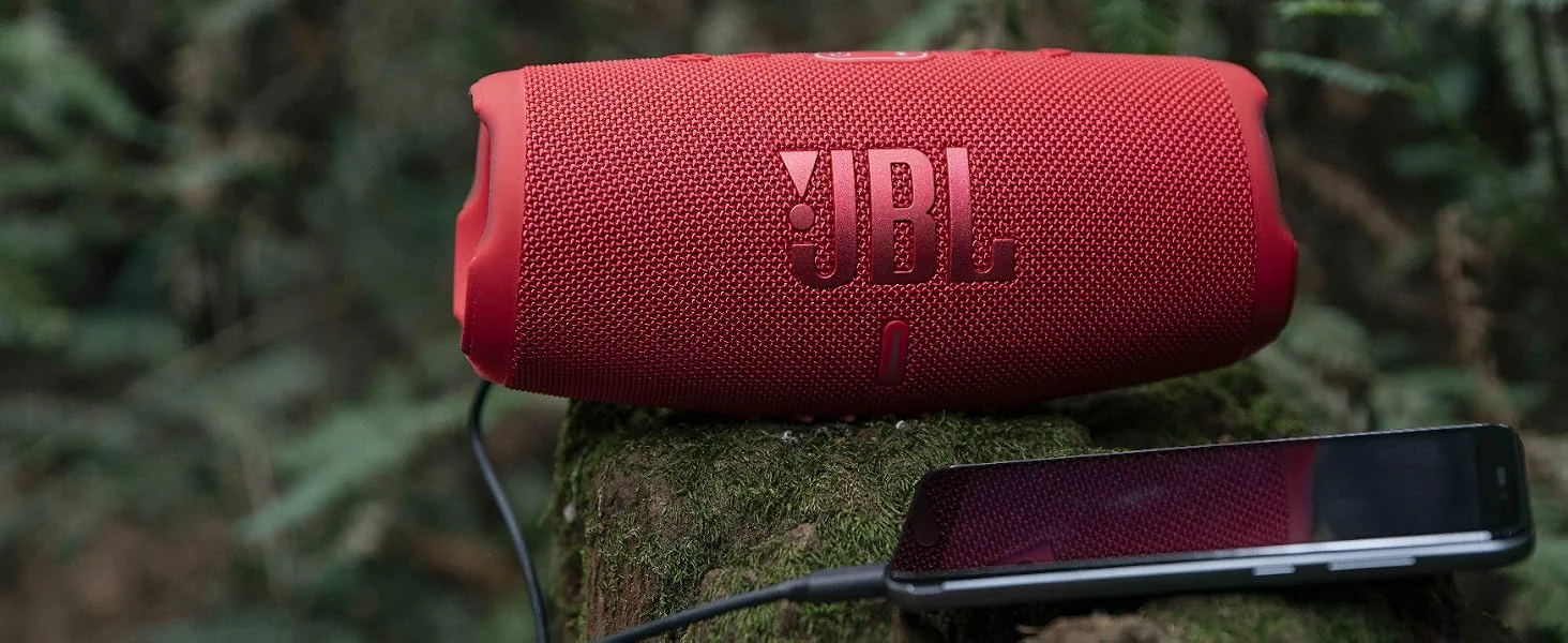 JBL Charge 5 Portable IP67 Waterproof Bluetooth Speaker, Grey - Image 17