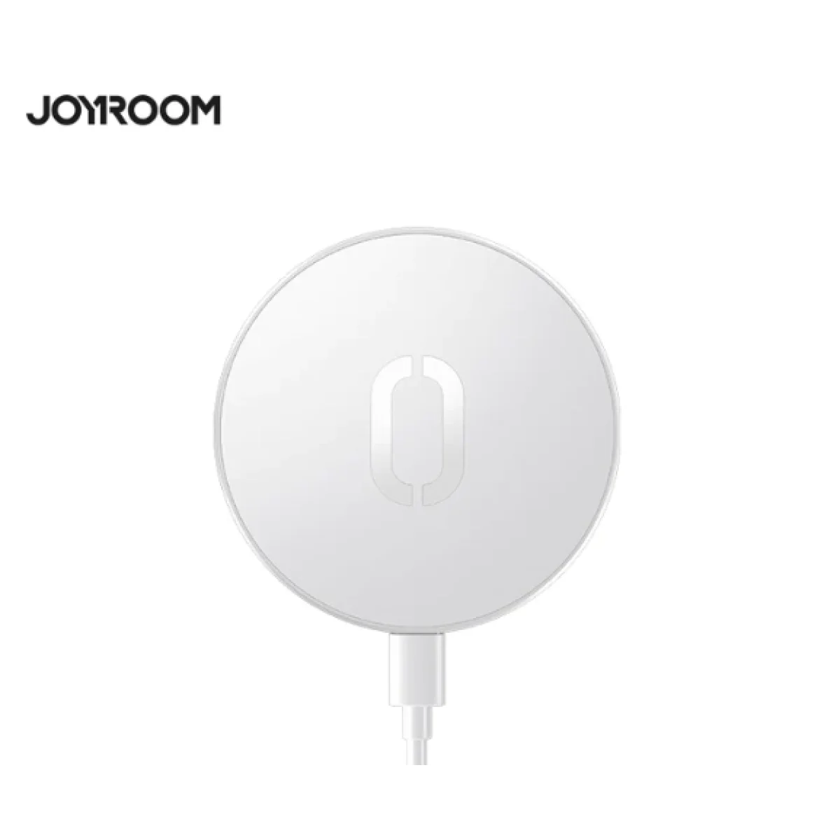 JOYROOM JR-A28 15W Ultra-Thin Magnetic Wireless Fast Charger - White - Thumbnail 2
