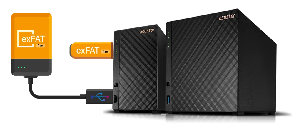 وحدة تخزين شبكية Asustor AS1104T تاور بأربع فتحات مع 2.5GbE وذاكرة 1GB DDR4 - Image 11