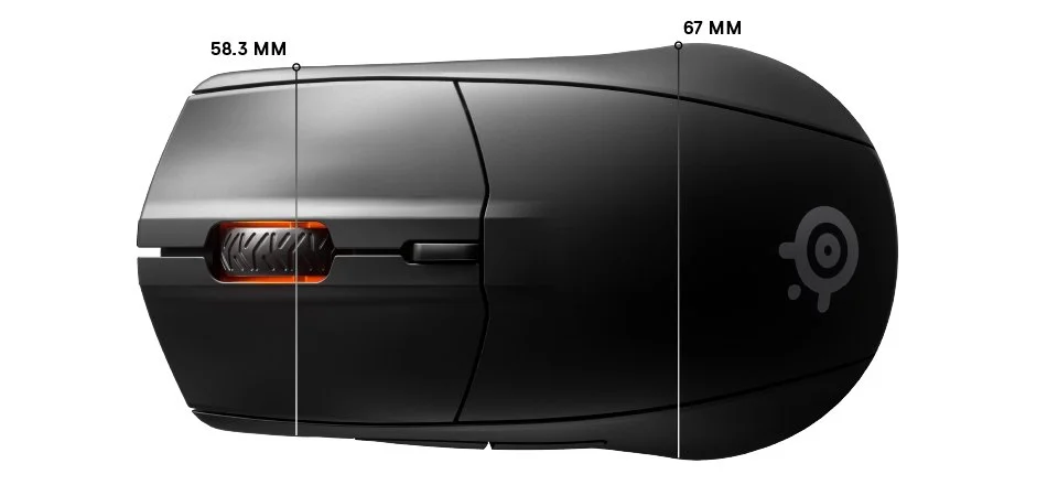 ماوس ألعاب SteelSeries Rival 3 Wireless لاسلكي بدقة 18000 CPI - Thumbnail 12