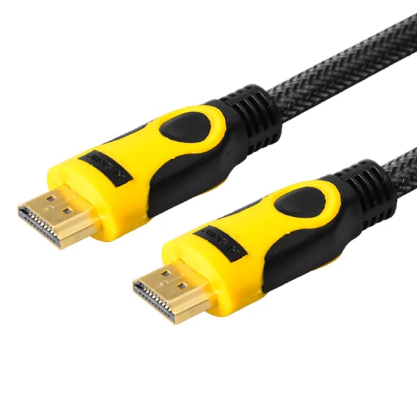 كيبل honeycom HDMI مجدول بطول 15 متر – Full HD 1080p