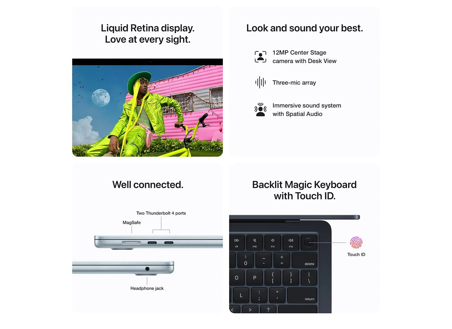 Apple MacBook Air 15.3-inch (2025) M4 16GB RAM 512GB SSD Midnight - Image 13