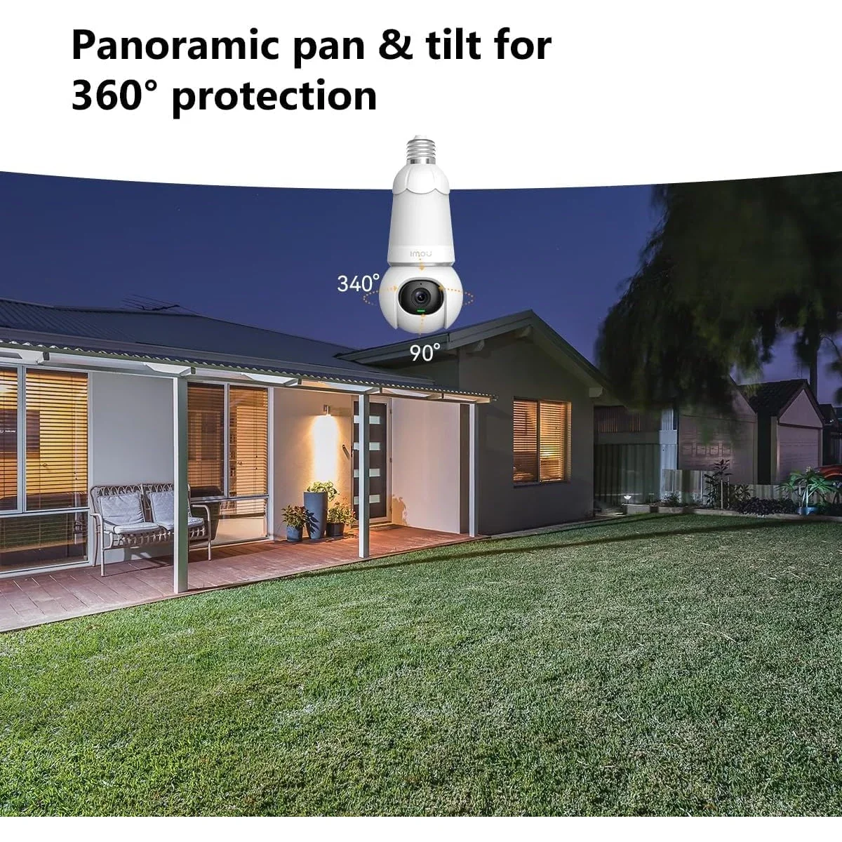 IMOU Bulb Cam 3MP Smart Wi-Fi Security Camera with Motion Detection - Thumbnail 4