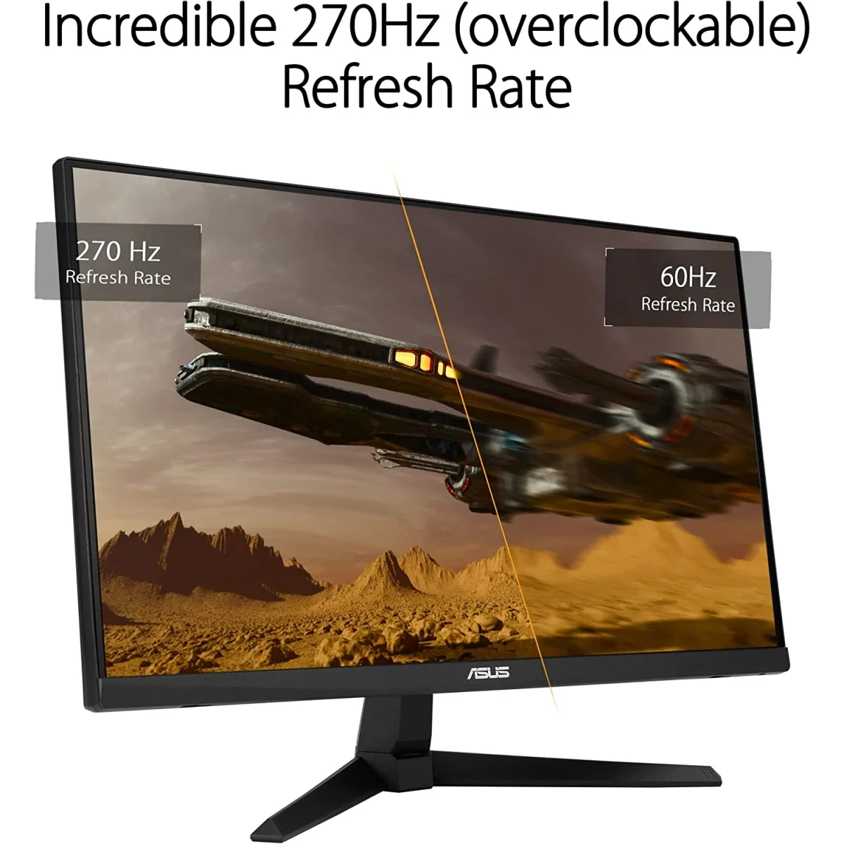 Asus VG249QM1A TUF Gaming 24-Inch Fast IPS FHD 270Hz Gaming Monitor - Thumbnail 2