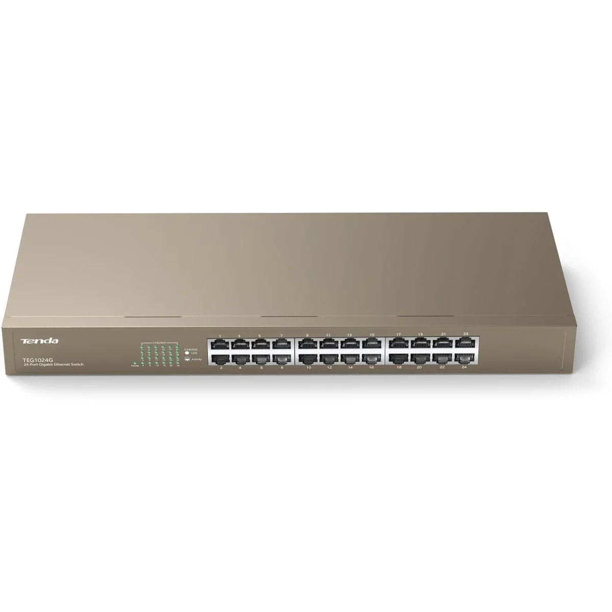 Tenda TEG1024G 24-Port Gigabit Unmanaged Rackmount Ethernet Switch