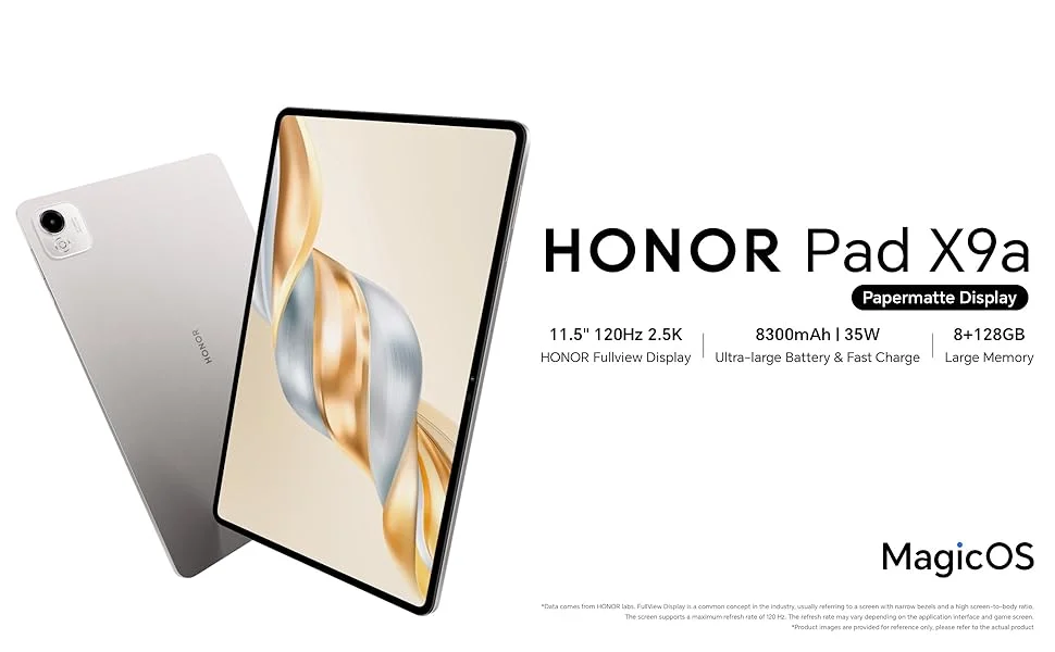 HONOR Pad X9a PaperMatte (2025) 11.0-Inch WiFi Tablet, 8GB RAM, 128GB, Space Grey - Thumbnail 10