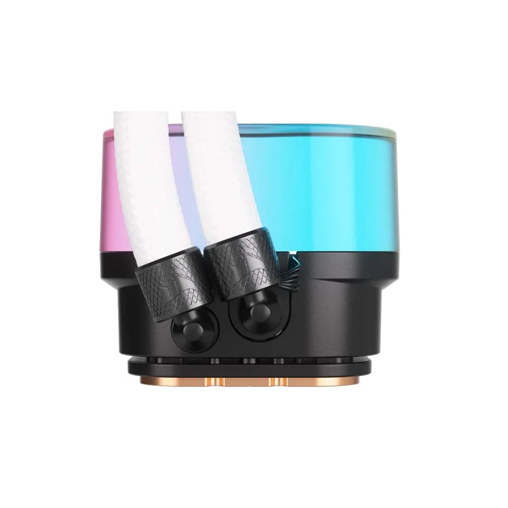 مبرد معالج مائي Corsair iCUE LINK H100i RGB مقاس 240 ملم أبيض CW-9061005-WW - Image 3