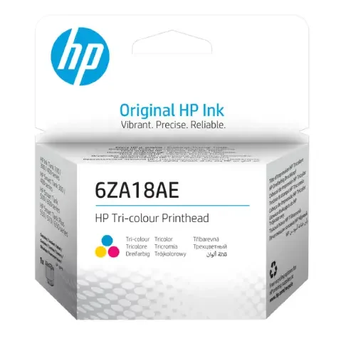 رأس طباعة HP 6ZA18AE ثلاثي الألوان لطابعات HP 115، 319، 419، 500، 515، 516، 519، 530، 615