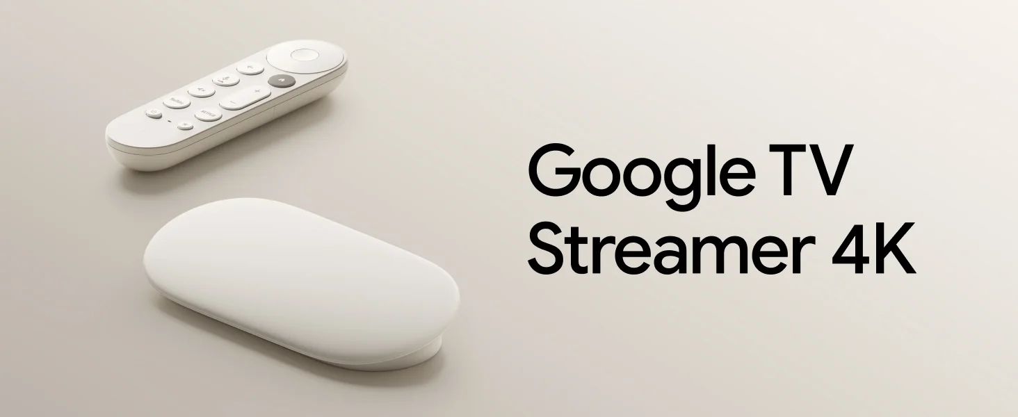 جهاز بث Google TV Streamer 4K مع ريموت صوتي وسعة 32GB، Porcelain - Thumbnail 10