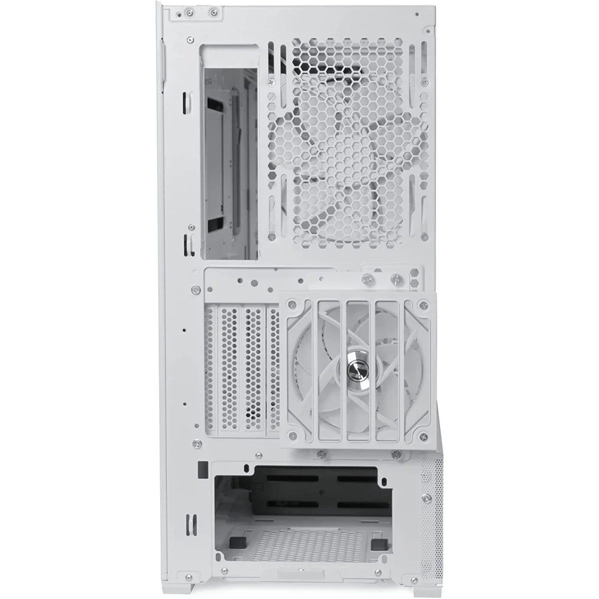 LIAN LI Lancool 216RW Mid-Tower Mesh High Airflow ARGB PC Case with 3 PWM Fans USB Type-C White - Image 5