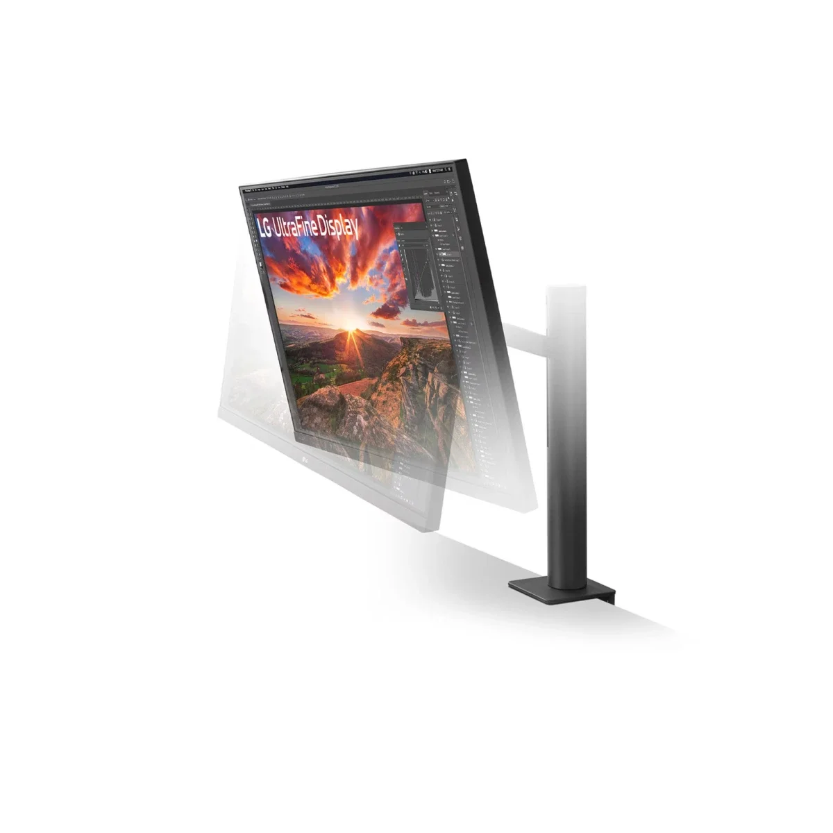 شاشة LG 32UN880K مقاس 31.5 إنش 4K UHD IPS بحامل Ergo وUSB-C - Thumbnail 3