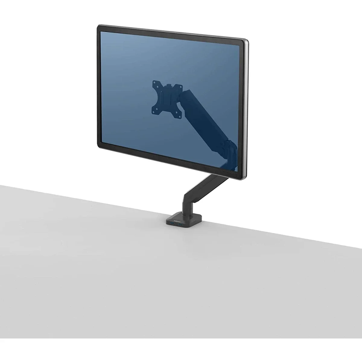 ذراع شاشة قابل للتعديل فردي Fellowes Platinum Series - أسود - Thumbnail 4