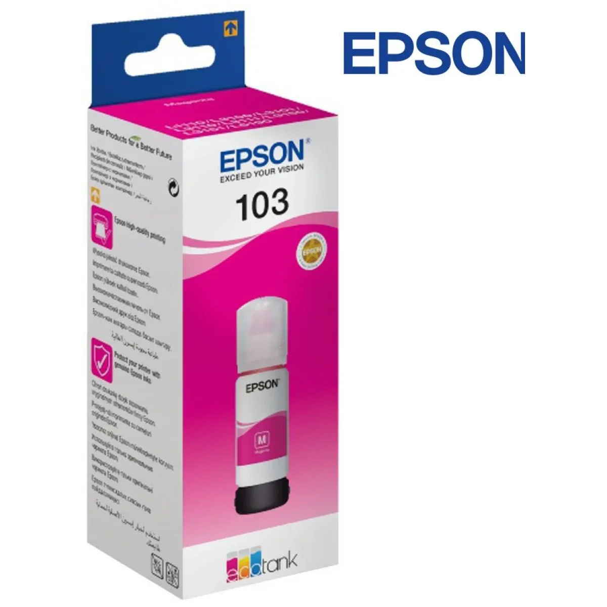 EPSON 103 EcoTank Magenta Ink Bottle 65 ml
