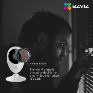 كاميرا مراقبة منزلية Ezviz C2C HD Wi-Fi مع اكتشاف الحركة - Image 10