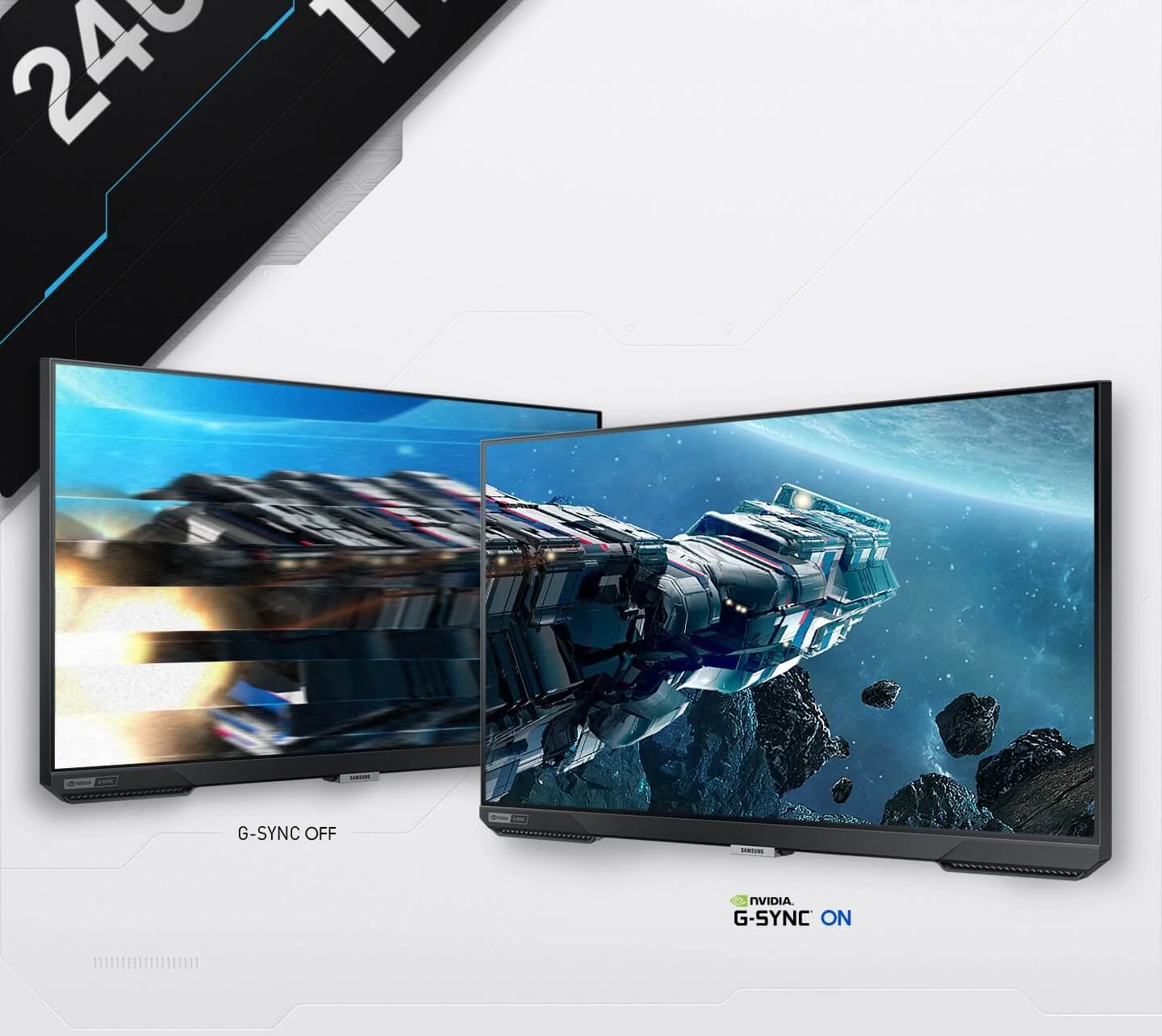 Samsung Odyssey G4 25-inch FHD IPS 240Hz 1ms Gaming Monitor - Image 7