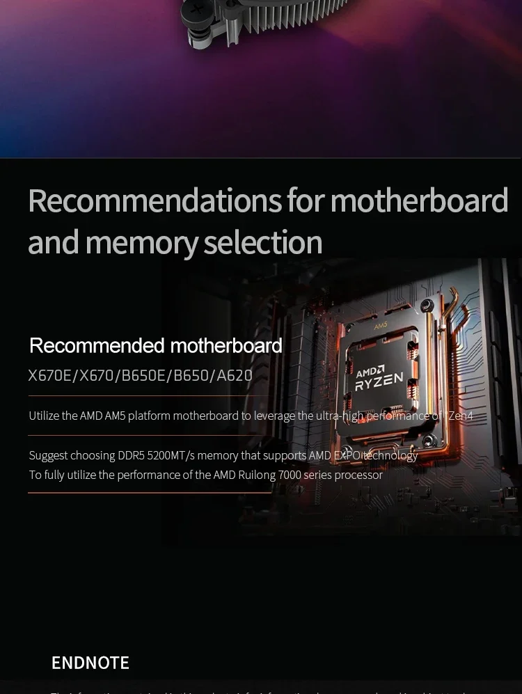 معالج AMD Ryzen 5 7500F لسطح المكتب AM5 إصدار Tray - Image 13