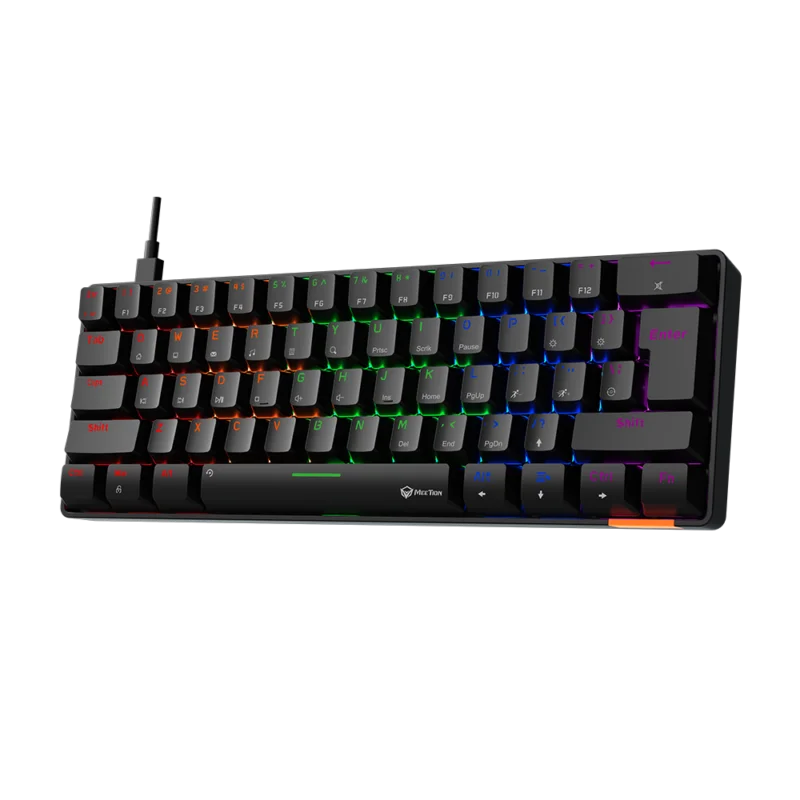 Meetion MK005 60% Mechanical Gaming Keyboard with Full-Key Anti-Ghosting – Black - Image 10