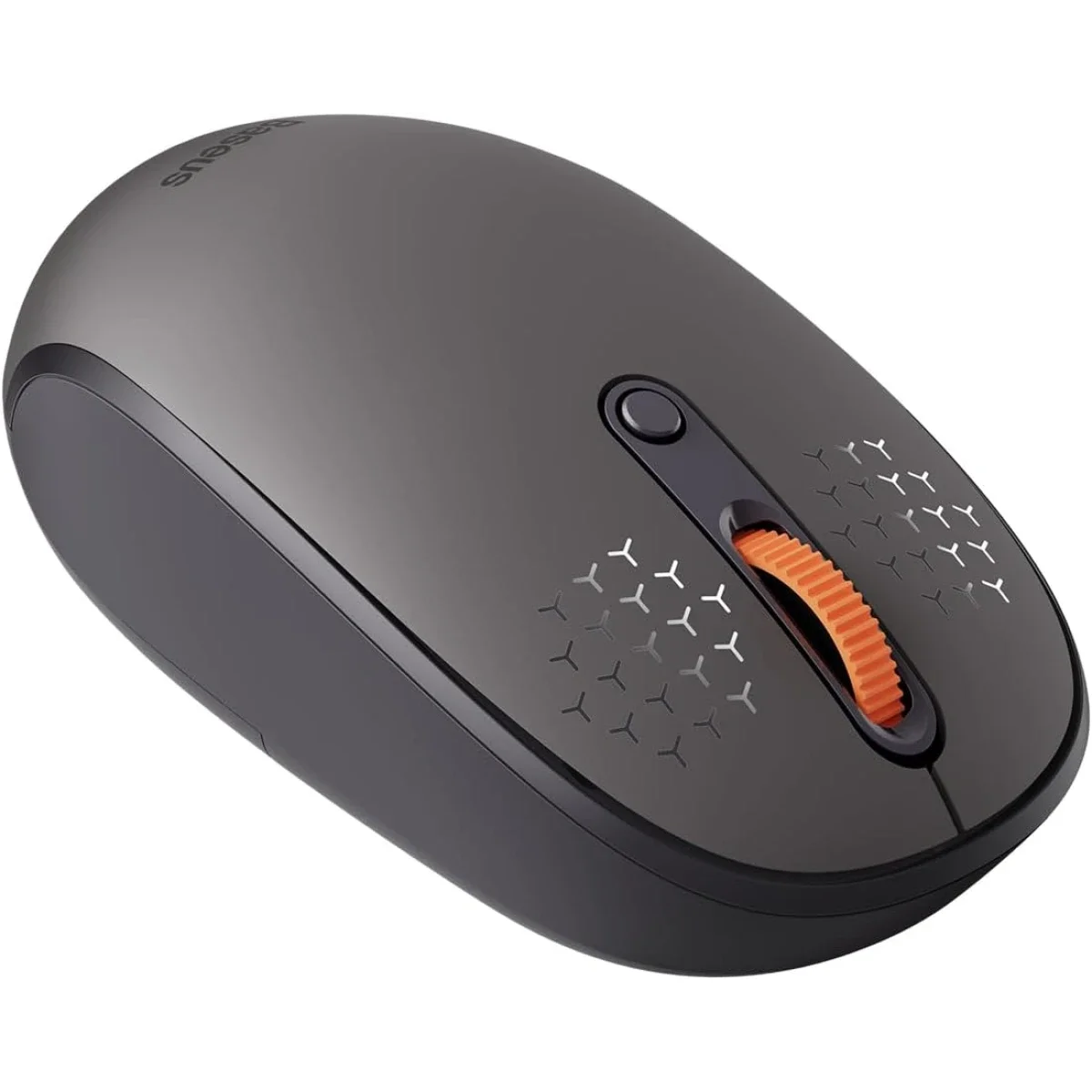 Baseus F01B Tri-Mode Wireless Mouse, Silent Buttons, 800/1000/1600 DPI, Gray