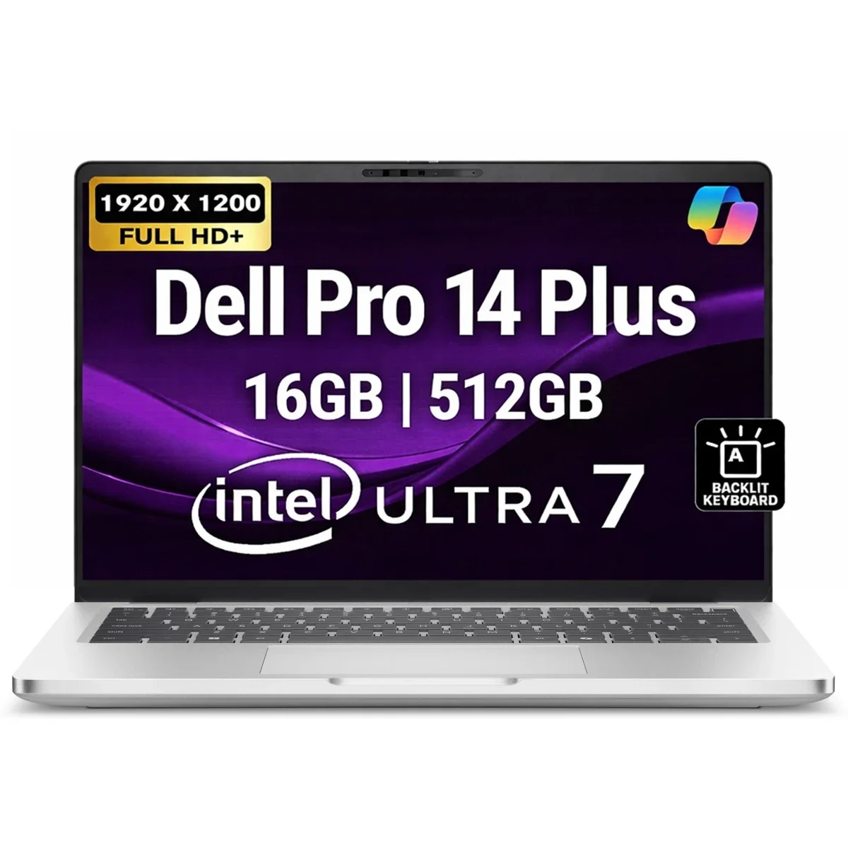 Dell Pro 14 Plus PB14250 Laptop 14-Inch Touch Intel Core Ultra 7 266V 16GB RAM 512GB SSD