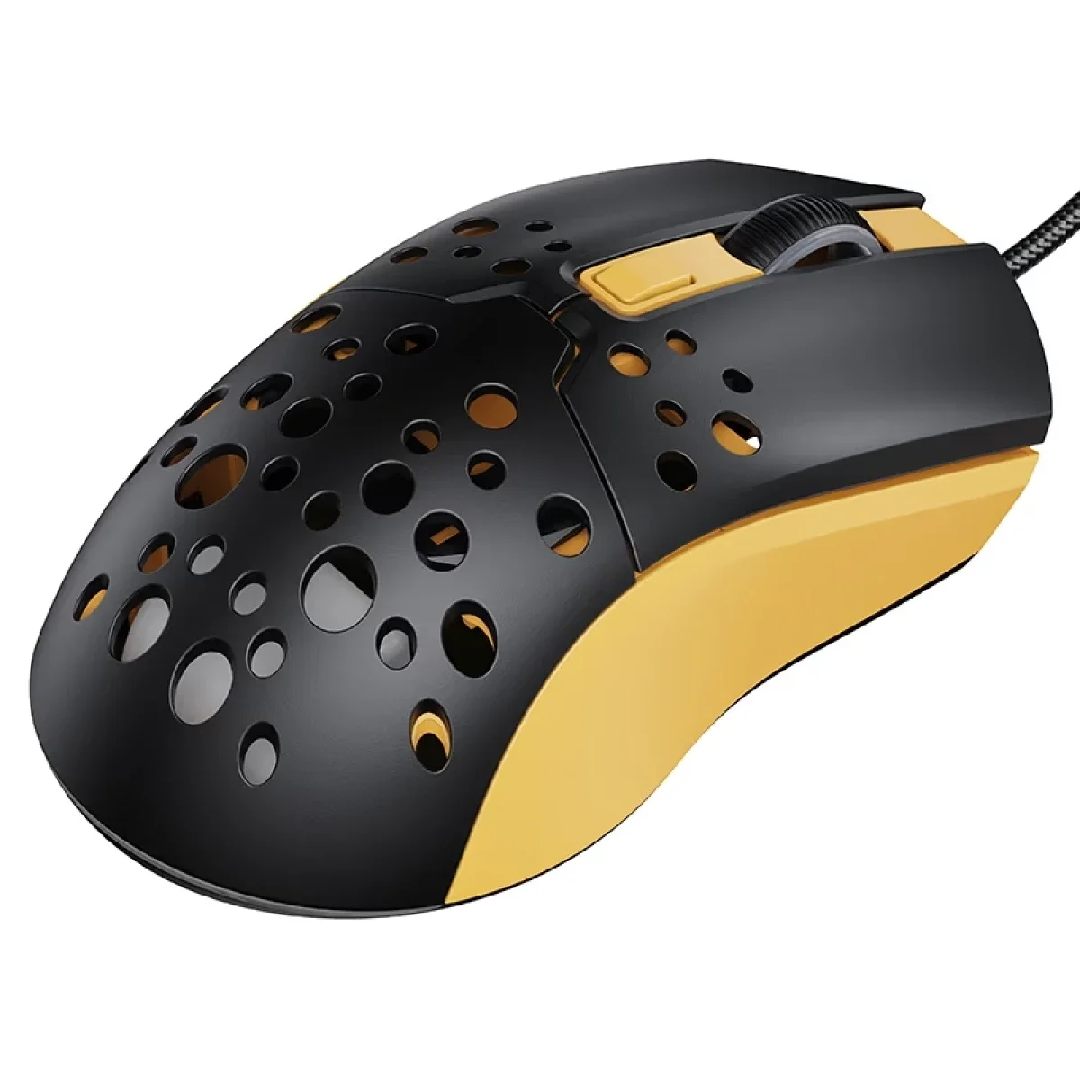 HOCO GM51 Sky Wired Gaming Mouse, 3600 DPI, 6 Buttons, White/Blue - Thumbnail 4
