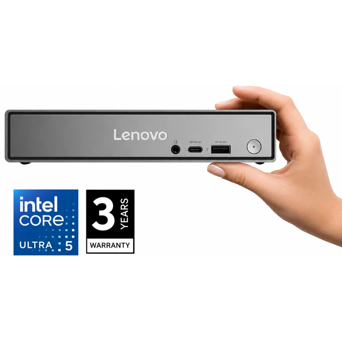 Lenovo ThinkCentre Neo 50q Gen 6 Tiny AI PC Intel Core Ultra 5 226V 16GB 512GB SSD DOS - Image 1