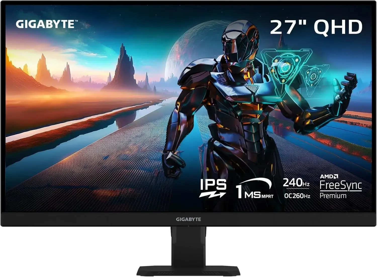 GIGABYTE GS27QXA 27-inch QHD 2K Super Speed IPS 1ms 240Hz Gaming Monitor