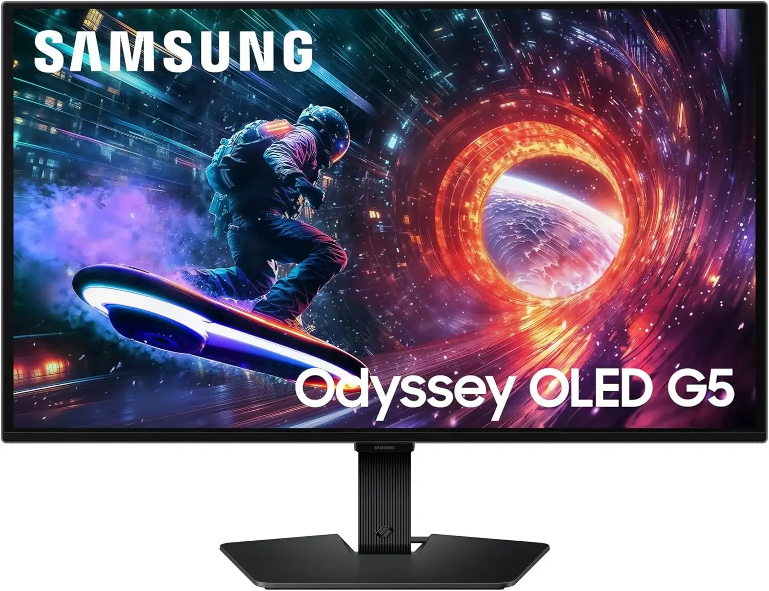 Samsung Odyssey OLED G5 FG502S 27-inch Gaming Monitor, 2K QHD, 180Hz, 0.03ms, QD-OLED