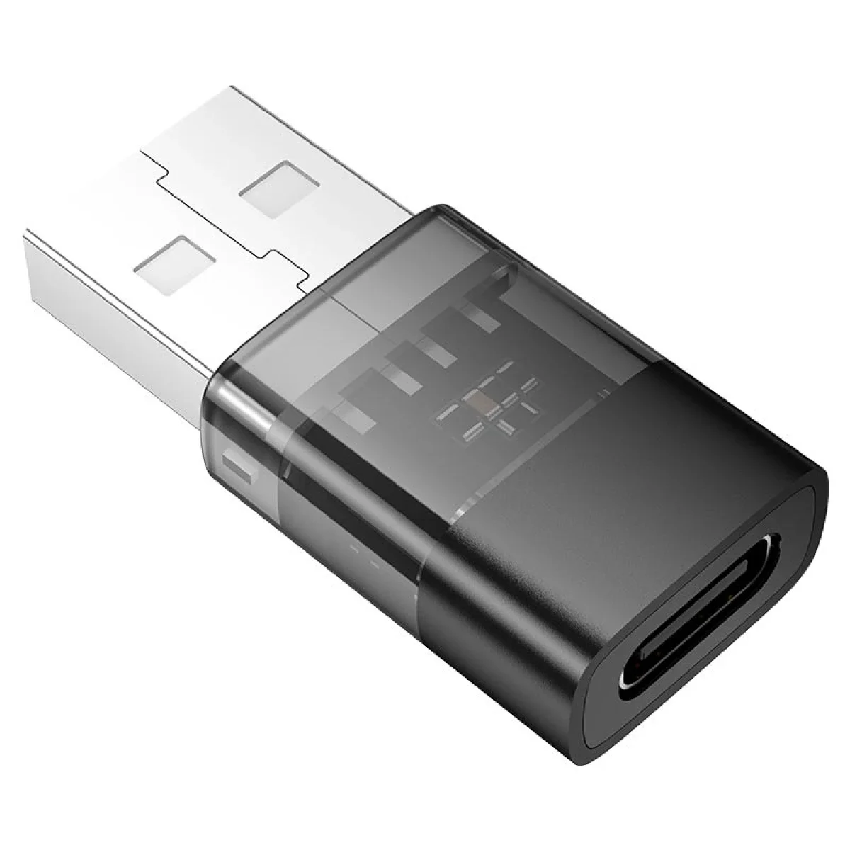 محول HOCO UA36C من USB-A إلى USB-C أنثى بسرعة 480Mbps و3A - Thumbnail 3