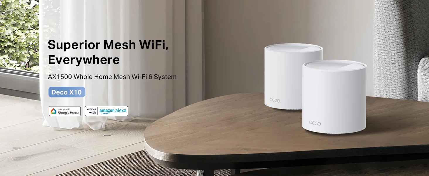 TP-LINK Deco X10 Whole Home Mesh Wi-Fi 6 System AX1500 3-Pack - Image 7