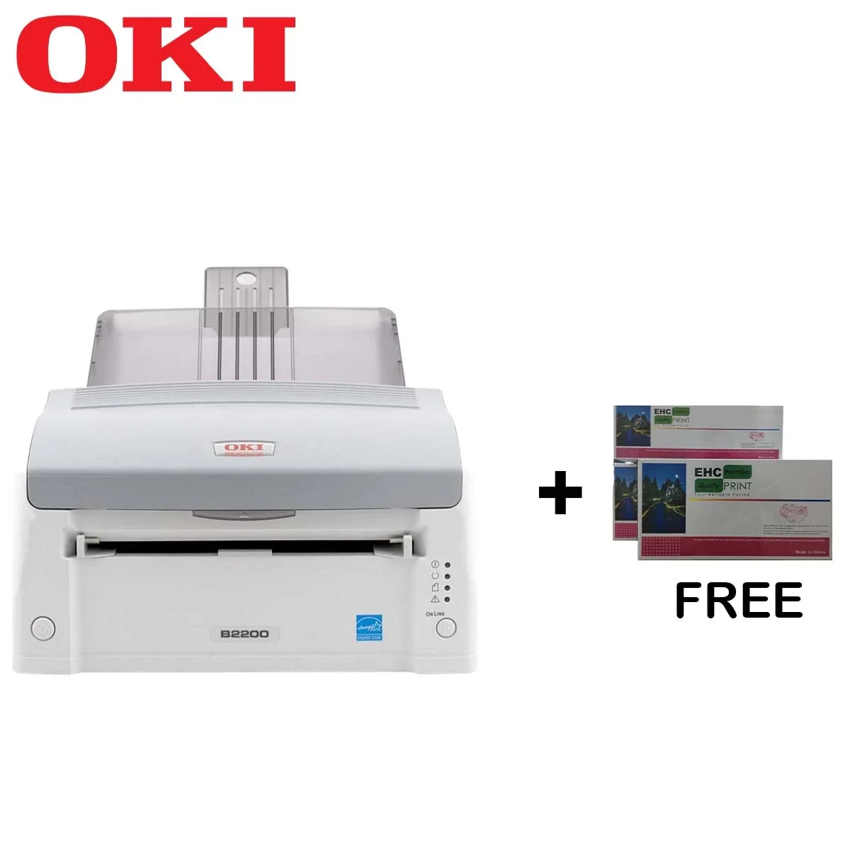طابعة ليزر أحادية اللون OKI B2200