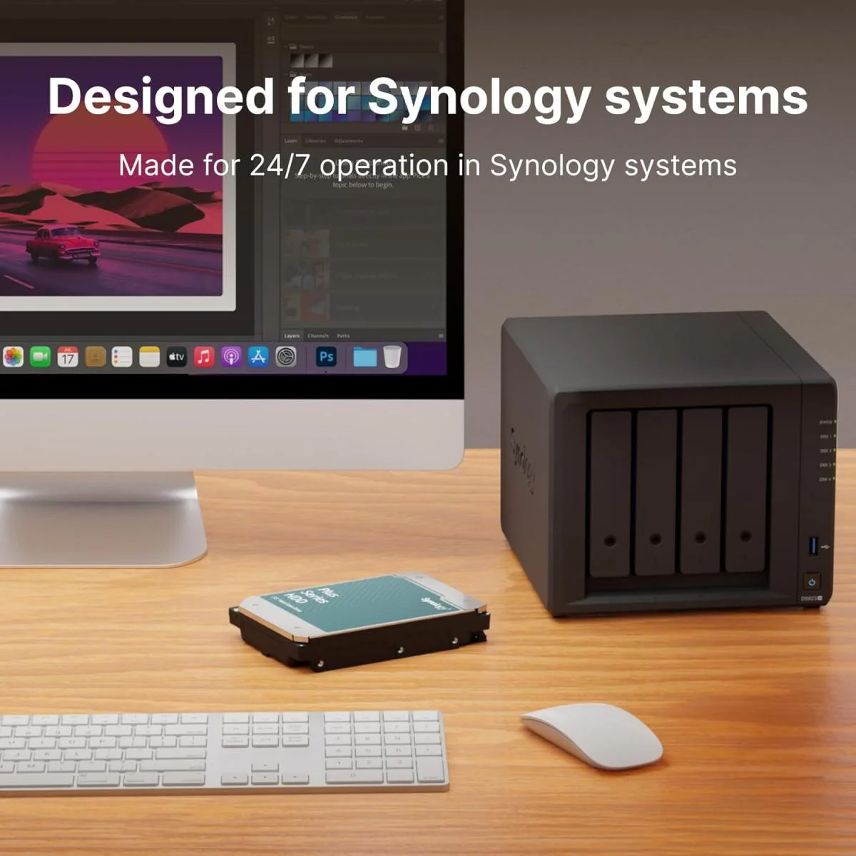 قرص صلب Synology HAT3310 بسعة 12TB مقاس 3.5 إنش SATA بسرعة 7200 RPM - Image 2