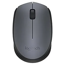 ماوس لاسلكي Logitech M170 مع مستقبل USB وعمر بطارية 12 شهر - رمادي - Thumbnail 10