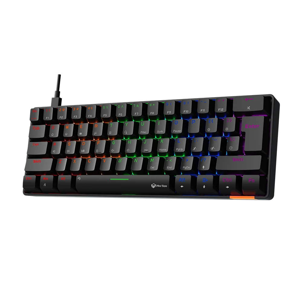 Meetion MK005 60% Mechanical Gaming Keyboard with Full-Key Anti-Ghosting – Black - Image 3