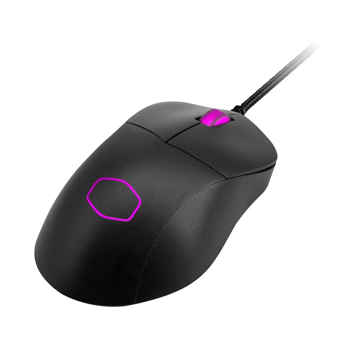 ماوس ألعاب Cooler Master MM730 RGB سلكي بدقة 16000 DPI ووزن 48 جم، أسود مطفي - Image 2