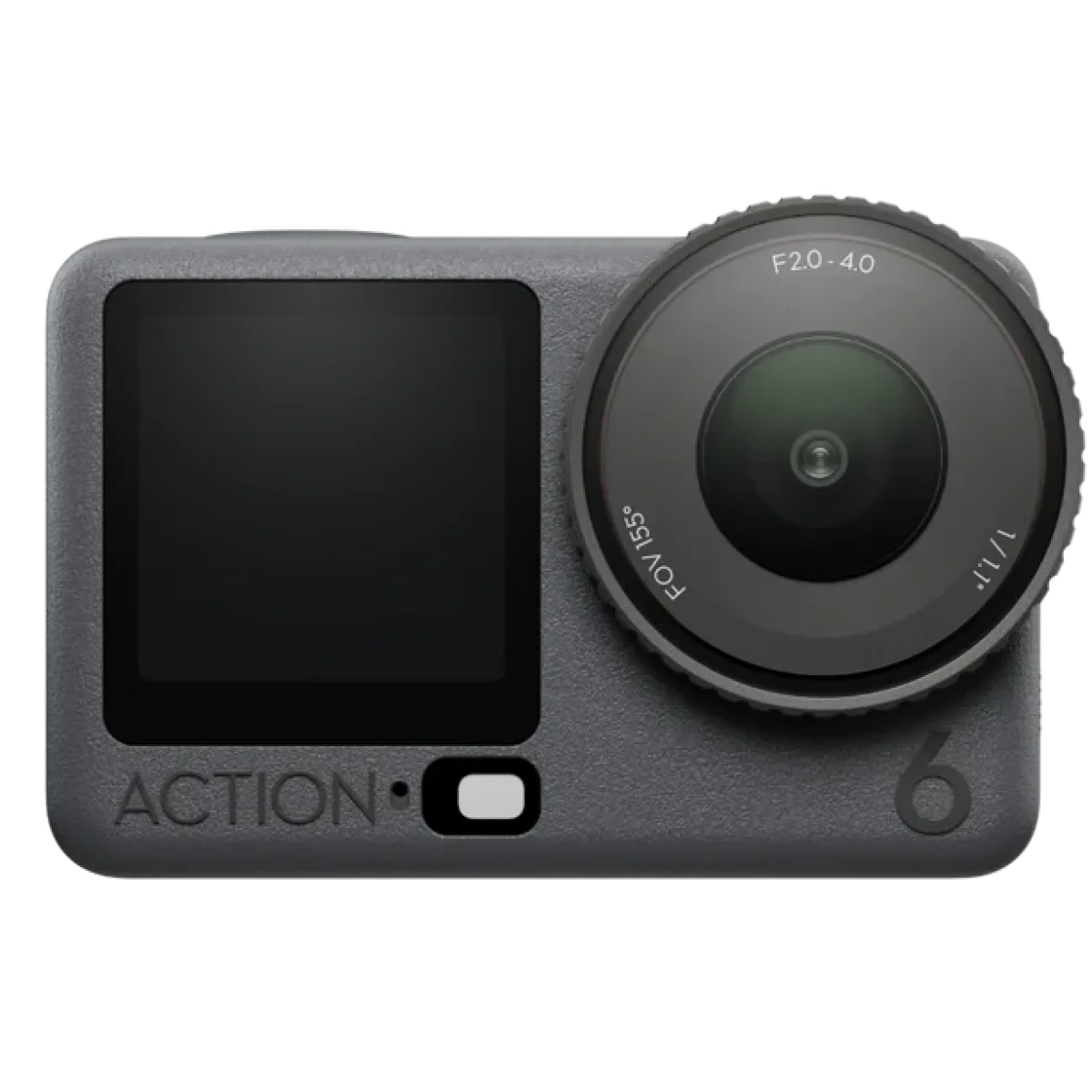 كاميرا أكشن DJI Osmo Action 6 Adventure Combo بمستشعر مربع 1/1.1 إنش، فتحة عدسة متغيرة، 4K بمعدل إطارات مرتفع، شاشتي لمس، أسود