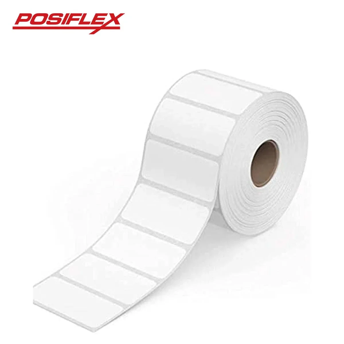 لفة ملصقات Posiflex مقاس 2 × 1 إنش، 1000 ملصق