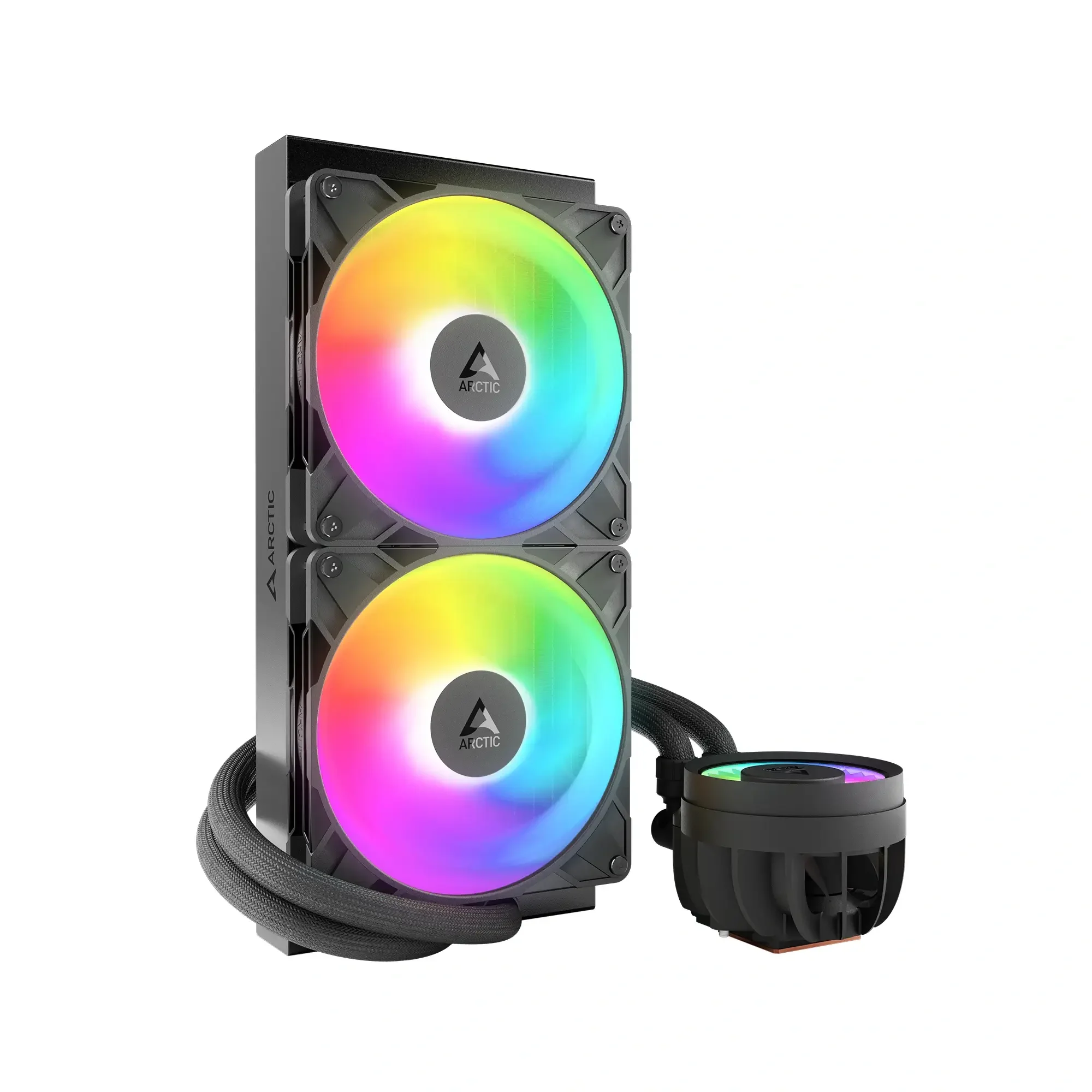 مبرد سائل للمعالج ARCTIC متعدد التوافق A-RGB 280 الكل في واحد Freezer III Pro - Thumbnail 3