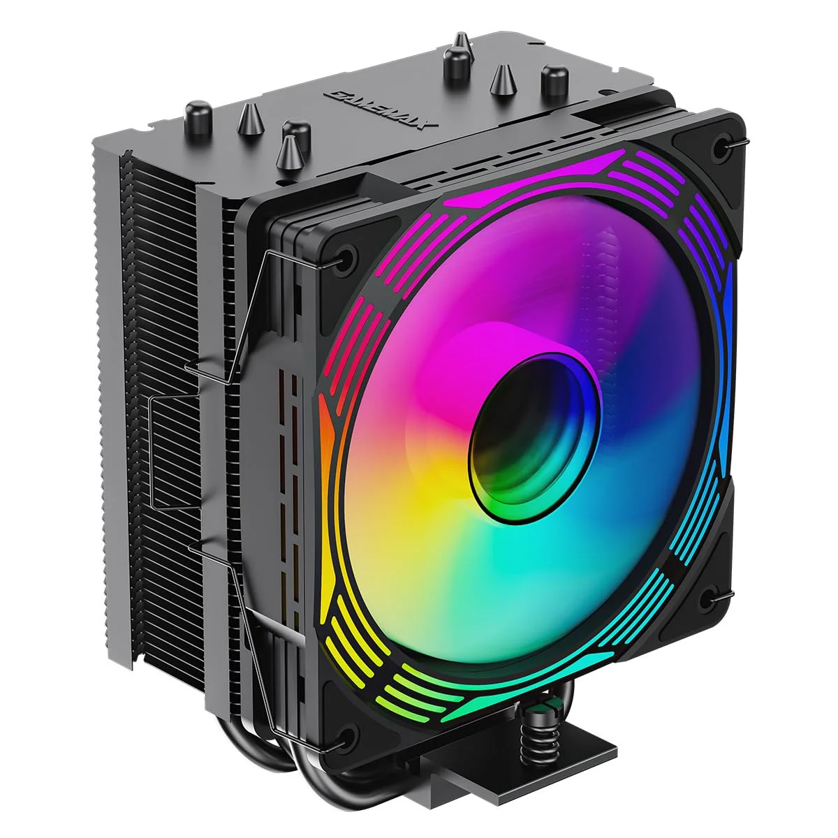 مبرد هوائي للمعالج GameMax ICE Force برجي أسود بقدرة TDP 200W - Image 4