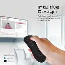 جهاز تحكم بالعروض اللاسلكي Promate ProPointer بمنفذي USB-A وUSB-C ومؤشر ليزر 50 متر ومدى 10 متر - Thumbnail 9