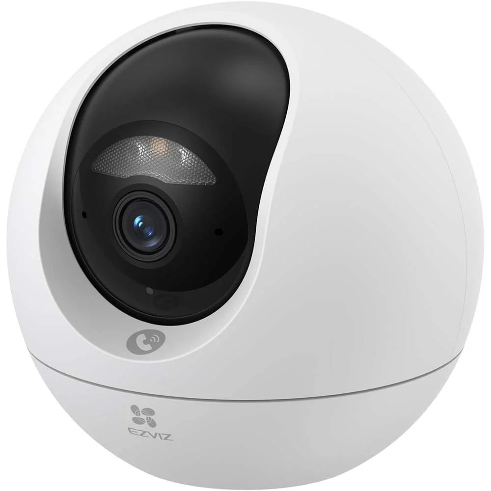 كاميرا مراقبة داخلية Ezviz C6C 4K ذكية للمنزل مع تتبع وتقريب تلقائي
