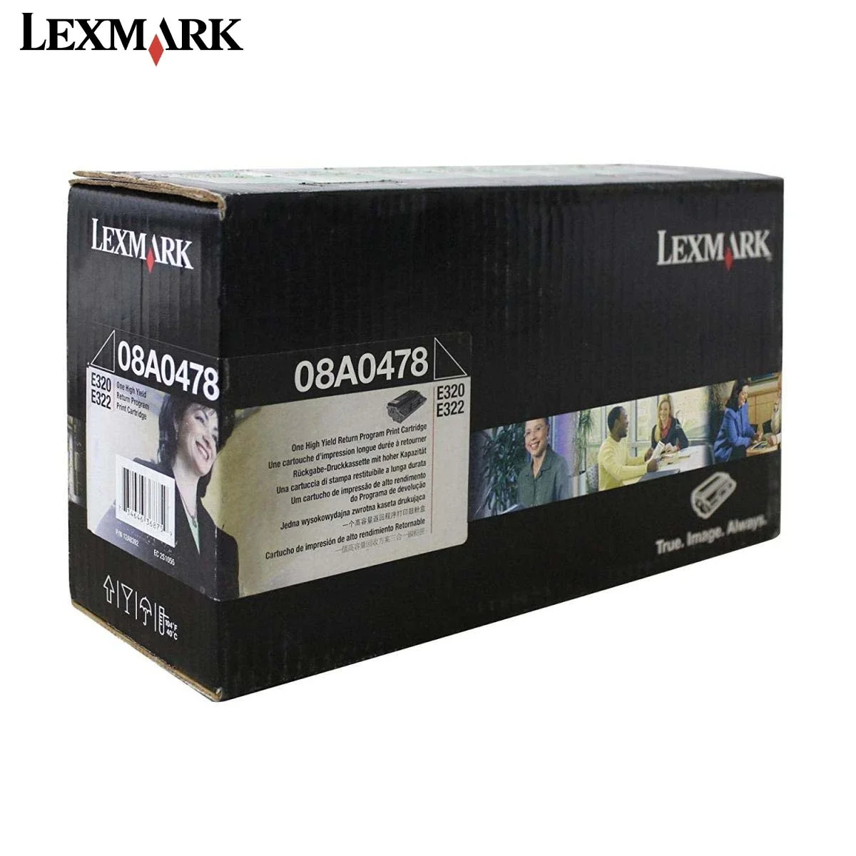 تونر Lexmark E322 أصلي أسود 08A0478